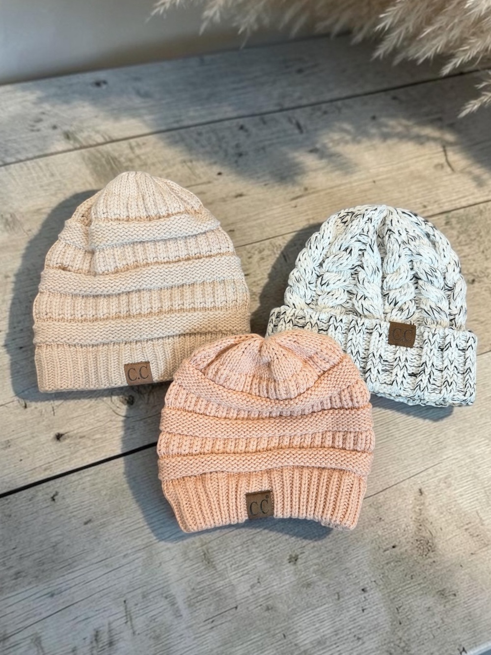 CC Boutique Beanie Trio